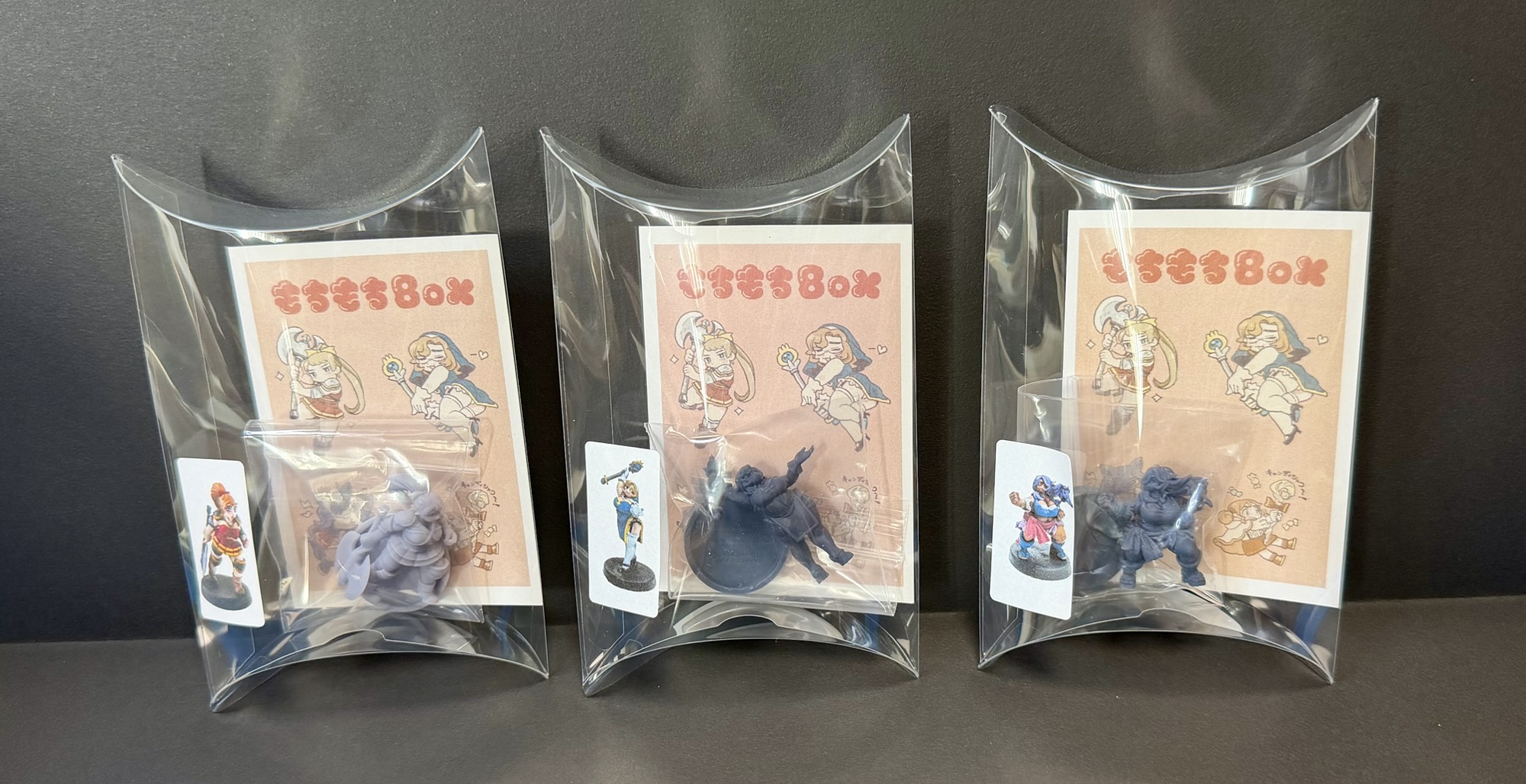 物販案内「もちもちBOX」ミニチュア販売